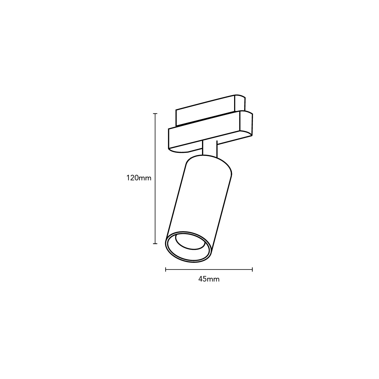 Magnetic Track Light 9007-10